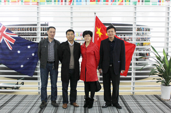 汕頭市外經(jīng)貿(mào)局（口岸局）劉文華副局長一行走訪我集團(tuán)