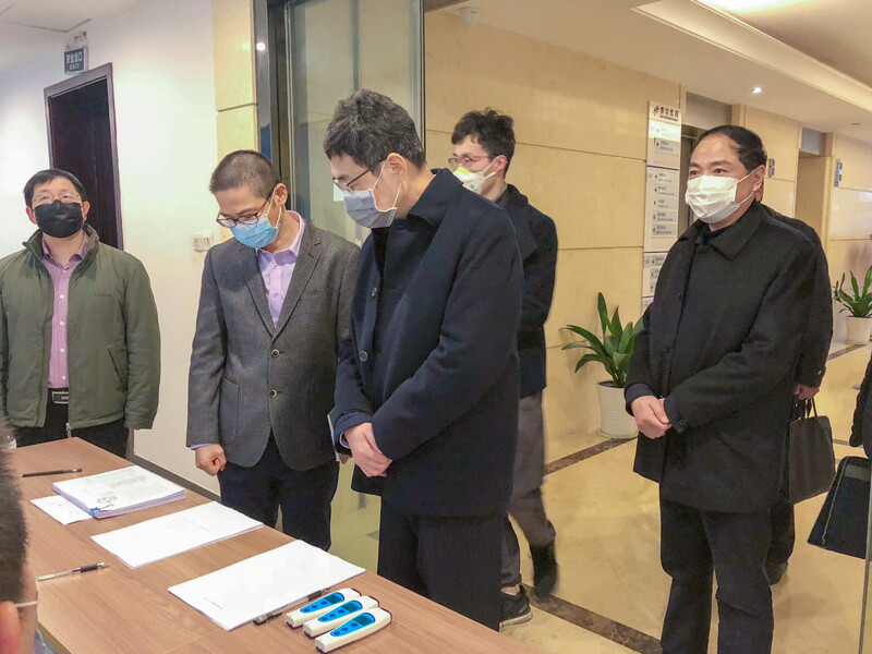 寧波市政協黨組書記徐宇寧深入賽爾集團調研